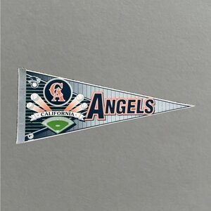 Rare, Vintage 90’s MLB California Angels Wincraft Felt Pennant